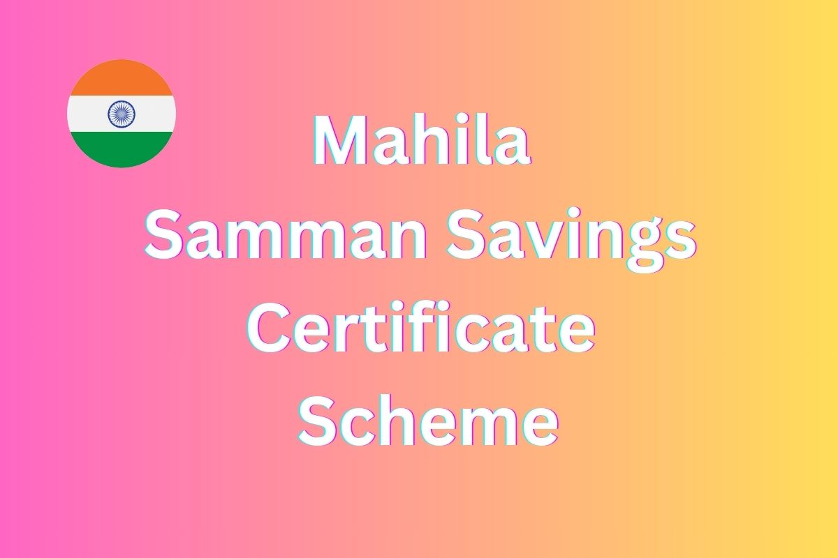 Mahila Samman Savings Certificate