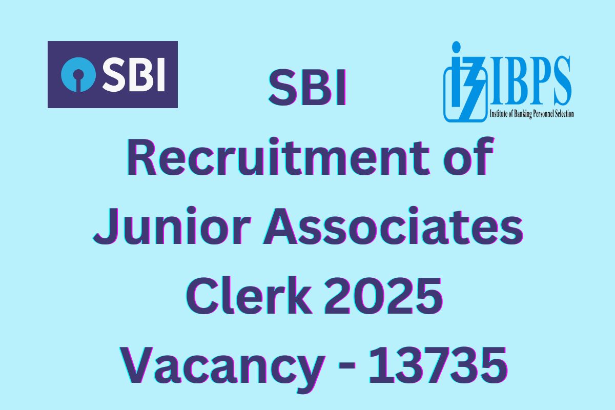 SBI Recruitment of Junior Associates 2025