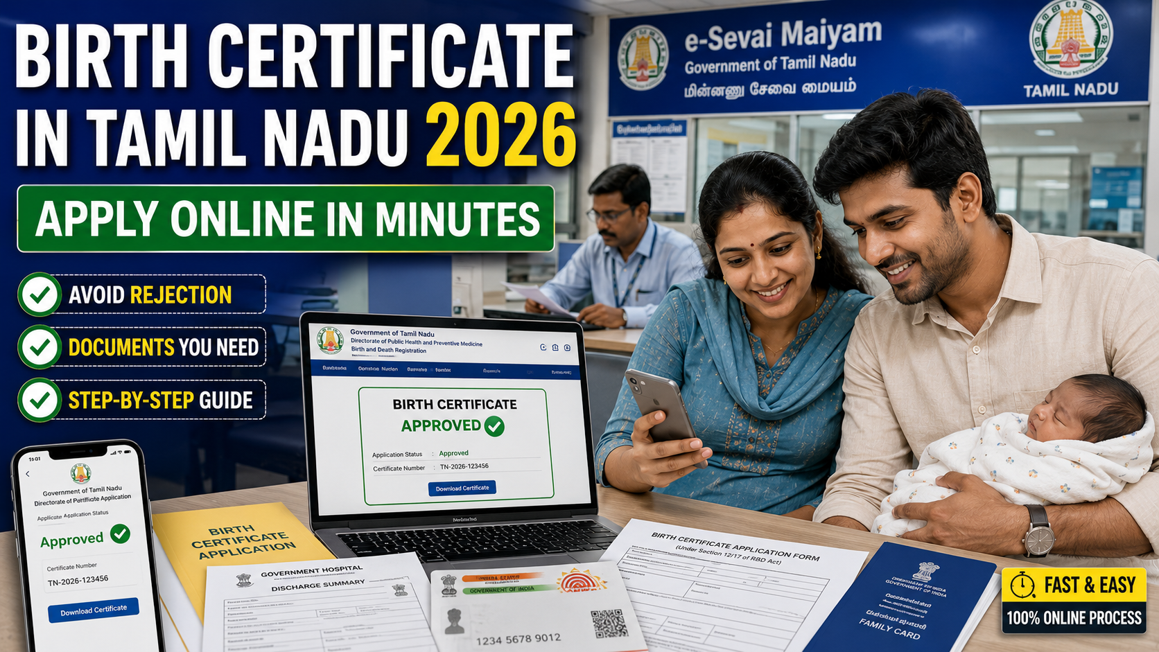 Birth Certificate Tamil Nadu