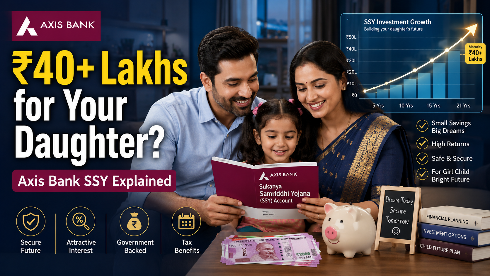 Axis Bank Sukanya Samriddhi Yojana
