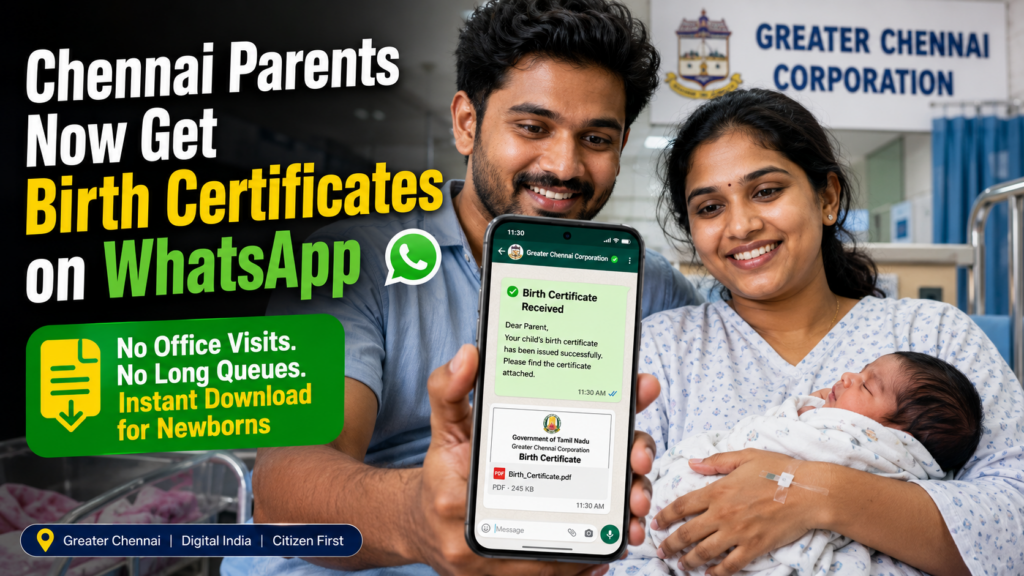 GCC Birth Certificate on whatsapp