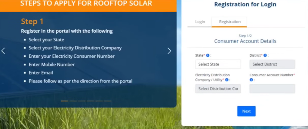 Solar Panel Scheme Registeration