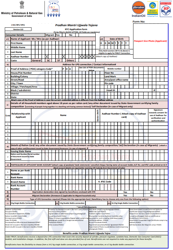 PMUY Form